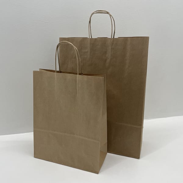 Twist Handle Paper Carrier Bags