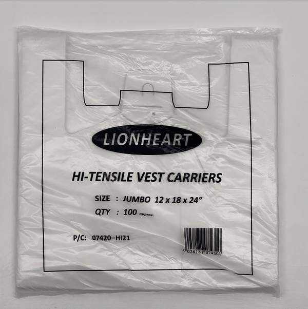 Vest Style Carrier Bags