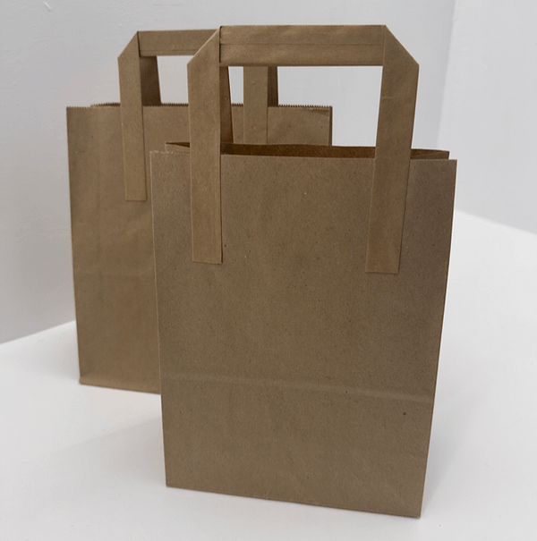 External Tape Handle Paper Carrier Bags